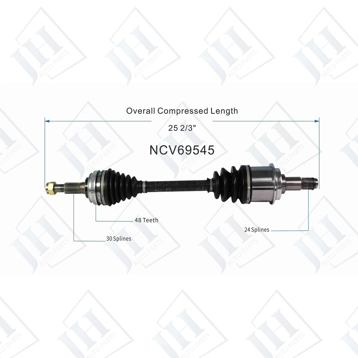 OE Front Left Driver CV Axle Shaft For 1997 98 99 00 01 Lexus