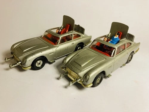 Corgi #271 James Bond Aston Martin DB5 x Job Lot x 2 Original Vintage (ref38)