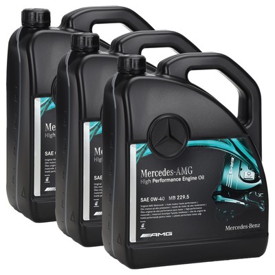 15L ORIGINAL Mercedes AMG High Performance 0W40 MB 229.5 Motoröl Öl 000989880813