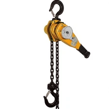APOLLOLIFT 0.5 Ton Lever Chain Hoist with T80 Alloy Steel Forging Hook 1.5M Lift