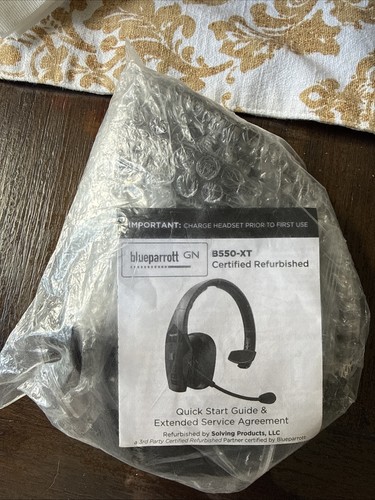 BlueParrott B550-XT Sprachgesteuertes Bluetooth Headset