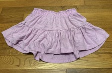 Cat  Jack Girls Pink Ruffle Skort with Built-In Shorts XS 4/5 