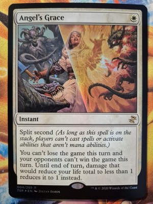 Angel's Grace Foil Magic The Gathering Karte, Zeitspirale Remastered, 004/289