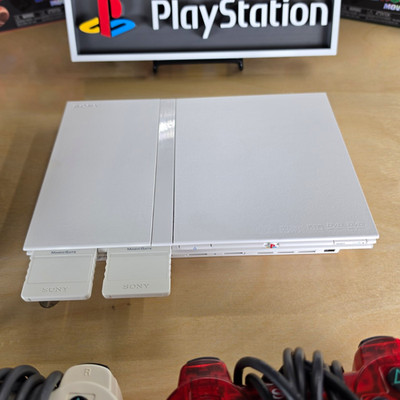 Sony PlayStation 2 Slim SCPH-70000 White Japanese Region Free/Unlocked 