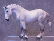 CollectA NEW* Dappled Grey Percheron Mare * 80029 Breyer Corral Pals Model Horse