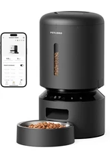 PETLIBRO Automatic Cat Feeder 5G WiFi Automatic Dog Feeder 5L Black NEW