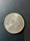 Vintage "Indian Head" 1 Troy Oz .999 Fine Silver Round Ounce (B)
