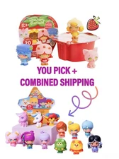 TLS CheeBee MICRO Rainbow Brite & Strawberry Shortcake 1.25" Figures YOU PICK
