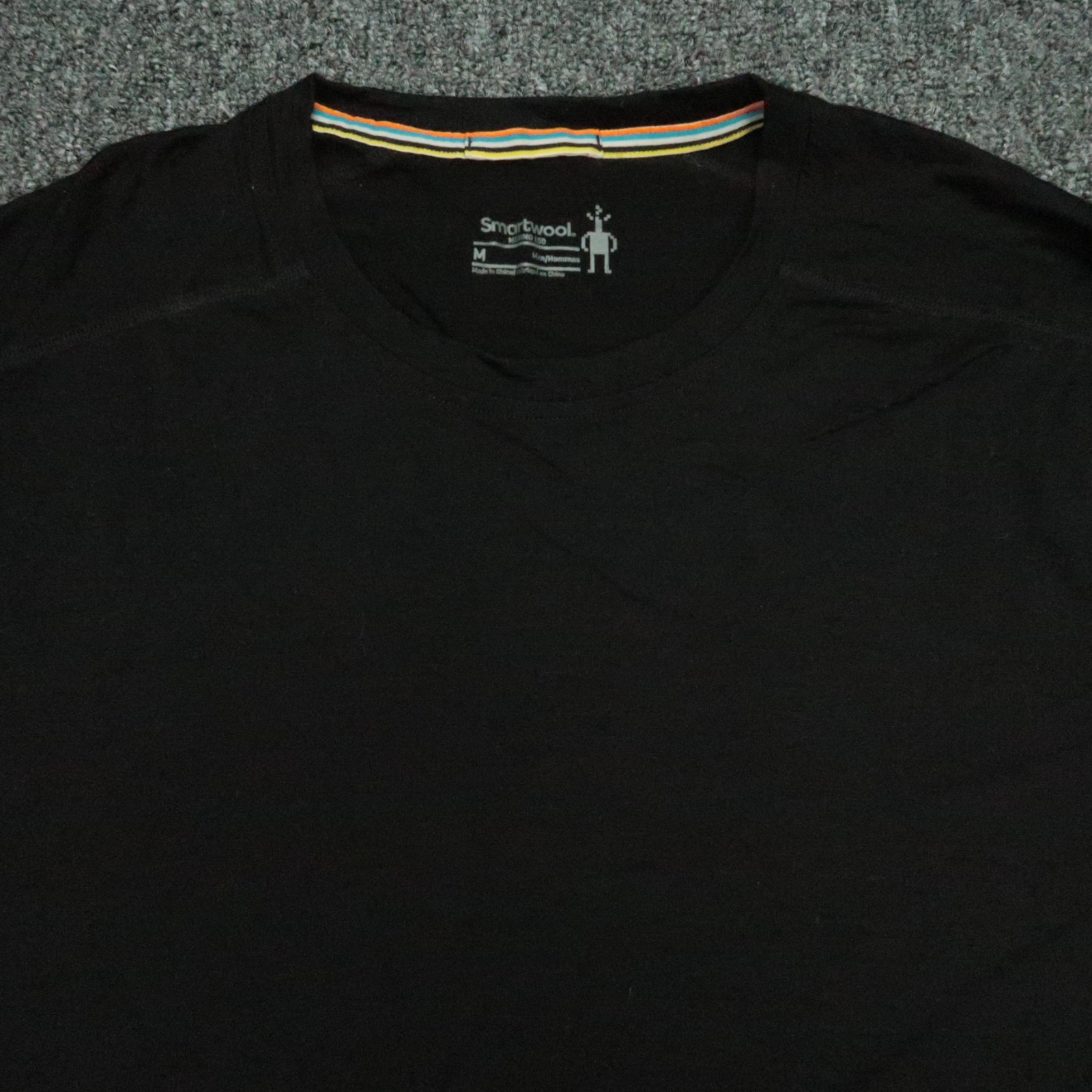 Smartwool Pullover Men Medium Black Classic All S… - image 2