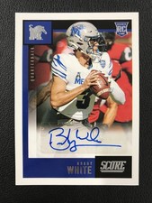 2021 Panini Chronicles Draft Picks #SA-BRW Brady White Score Rookie Autograph