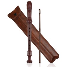 Recorder 8 Hole Treble Flute Descant Flauta Soprano German Style