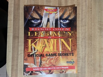 Blood Omen: Legacy of Kain Strategy Guide   NOT A REPRINT   INCLUDES  MAP