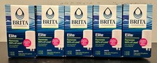 5 Pack - Brita Elite Faucet Replacement Water Filter White NEW IN BOX