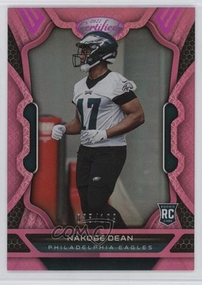 2022 Certified Rookies Mirror Pink /199 Nakobe Dean #165 Rookie RC 0o4t