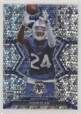2022 Panini Mosaic Rookies No Huddle Silver Mosaic Prizm Kaiir Elam #373 0h28