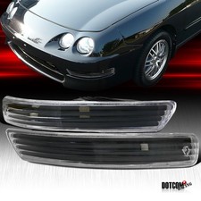 Fit 1998-2001 Acura Integra Black Bumper Lights Signal Parking Lamps Leftright Fit 1998-2001 Acura Integra Black Bumper Lights Signal Parking Lamps Leftright
