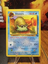 1999 Pokemon Fossil Omanyte #52