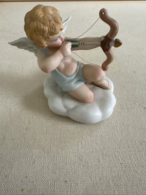 Vintage 1987, Gorham, Cupid Enchantments Item# 1604 Cupid With Heart Bow