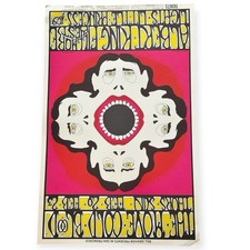 1969 The Move Albert King Cold Blood Fillmore Poster BG-161 Greg Irons