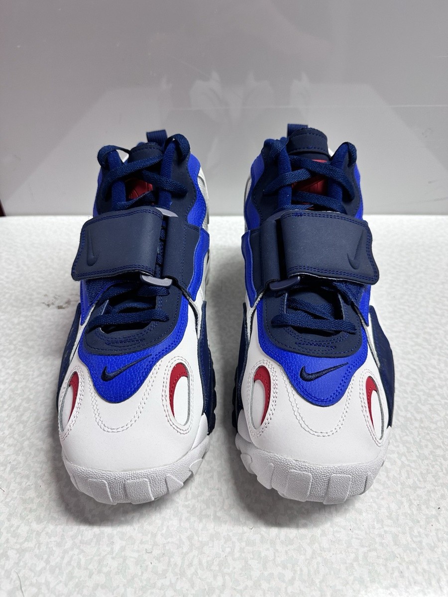 Nike Air Max Speed Turf White Blue Red New York Giants  display picture 1