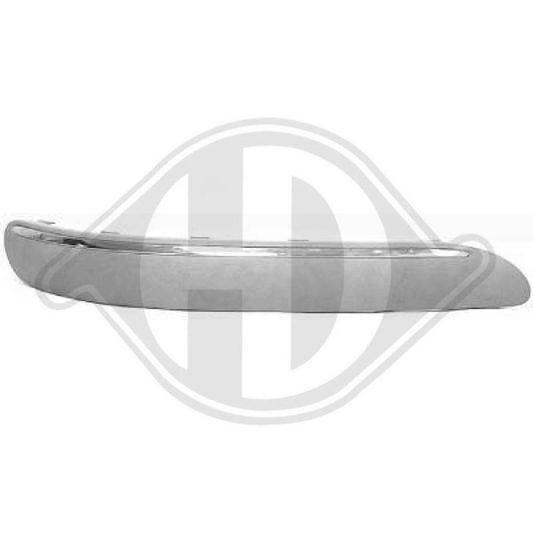 1X Zier /Schutzleiste StoßFäNger Diederichs 1680162 Hd Priority Parts FüR-image