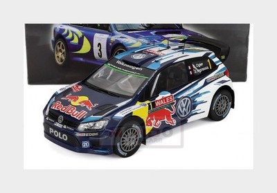 1:18 EDICOLA Volkswagen Polo #1 Win.Rally Wales Gb 2015 Ogier LEPLGRVODERAL002 M