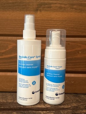 1 Coloplast Bedside-Care Spray,No Rinse Cleanser, 8.1oz, 61762, 1 Foam 4.1 oz