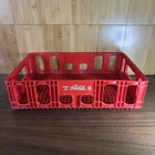Vintage Red Coca Cola Plastic Crate 18.5x12.5x4.5 Mold Model #464 Huskylite