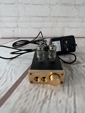 U808 HIFI High Current Class A Tube Thrust Headphone Amplifier 6J1 Preamplifier