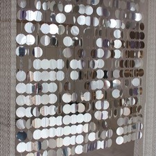 Sequin Curtain Panel: Festival Party Backdrop, Customizable Length