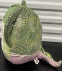 Squishmallows"Khaled" Cobra Snake 14"  Iridescent Scales Green Purple Plush Used — photo 3