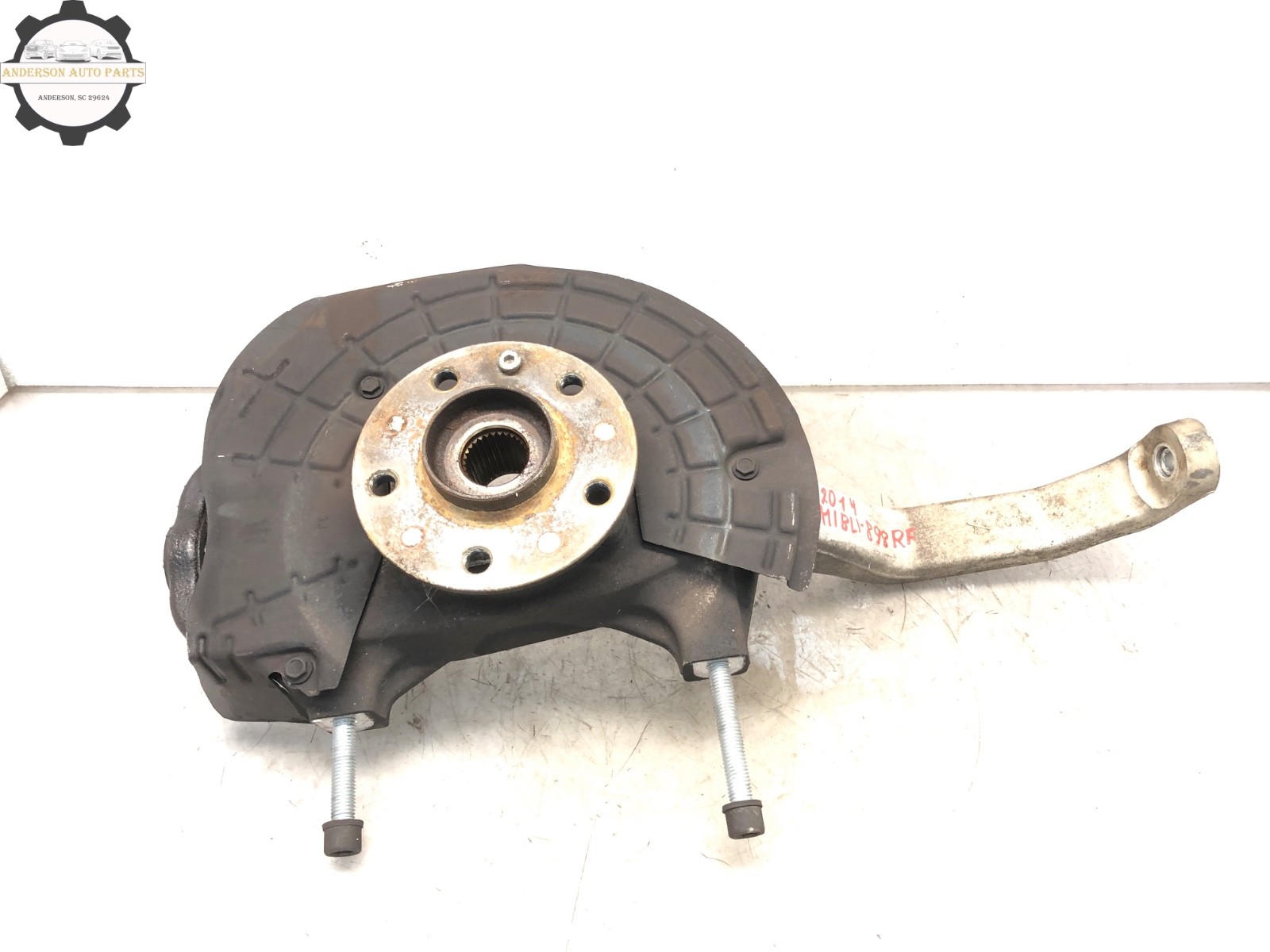 2014-2019 MASERATI GHIBLI S Q4 AWD RIGHT PASS FRONT SPINDLE KNUCKLE HUB OEM