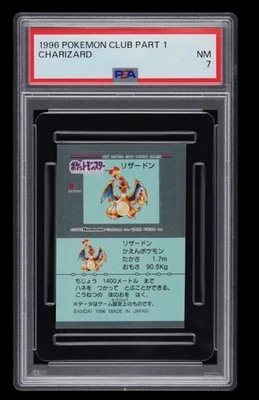 Charizard Pokémon TCG Bandai Professional Sports Authenticator
