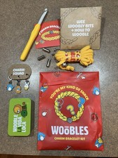 Woobles McDonald’s Monopoly Pierre Jojo Charm Bracelet Kit Complete with Tin