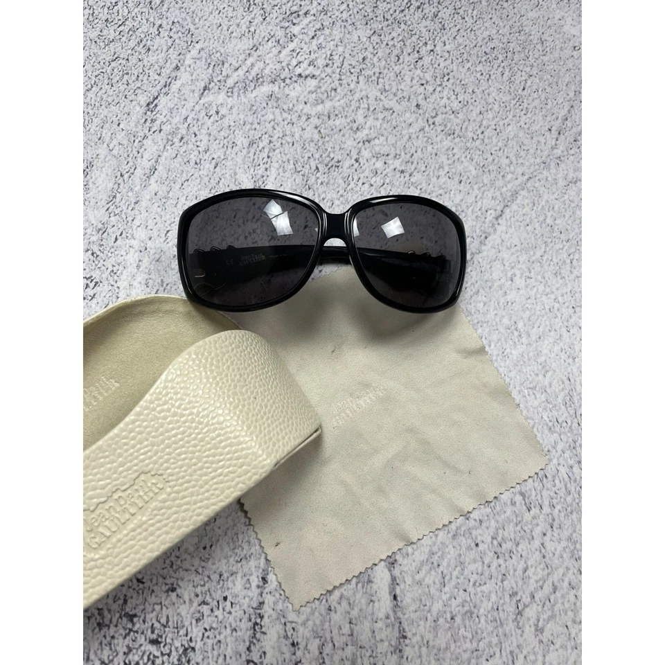 Gafas de sol Jean Paul Gaultier vintage años 90 protector envolvente + estuche muy raras Foto 3 de 4