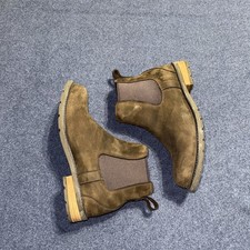 Ariat Wexford Waterproof Chelsea Boot Java Brown Leather Mens 10.5EE 44 EU 9.5UK