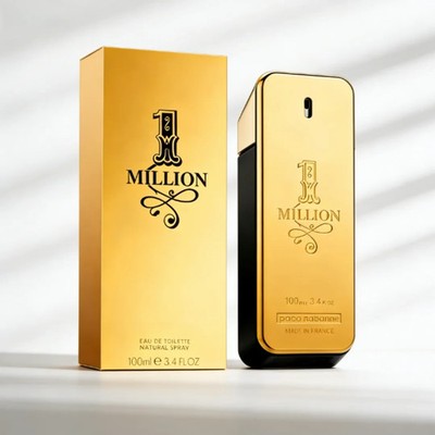 1 Million Perfume Cologne Spray Men 3.4 oz 100 ml Pico Rabanne