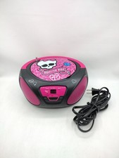 Monster High CD Player Radio 56049, Works 🔥💀
