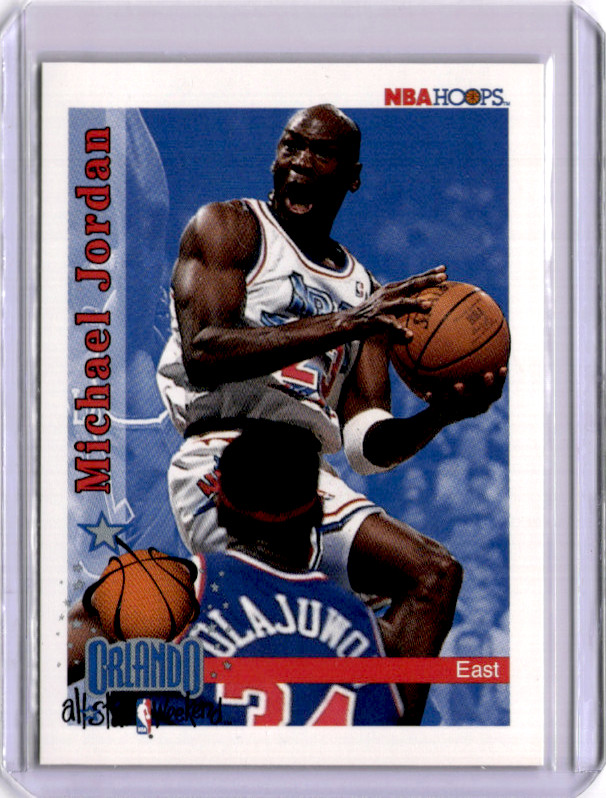 Michael Jordan #298 Basketball Cards 1992 Hoops trading card — raw and PSA graded price guide