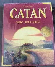 Klaus Teuber's Catan Game 25th Anniversary Trade Build Settle NEW SEALED