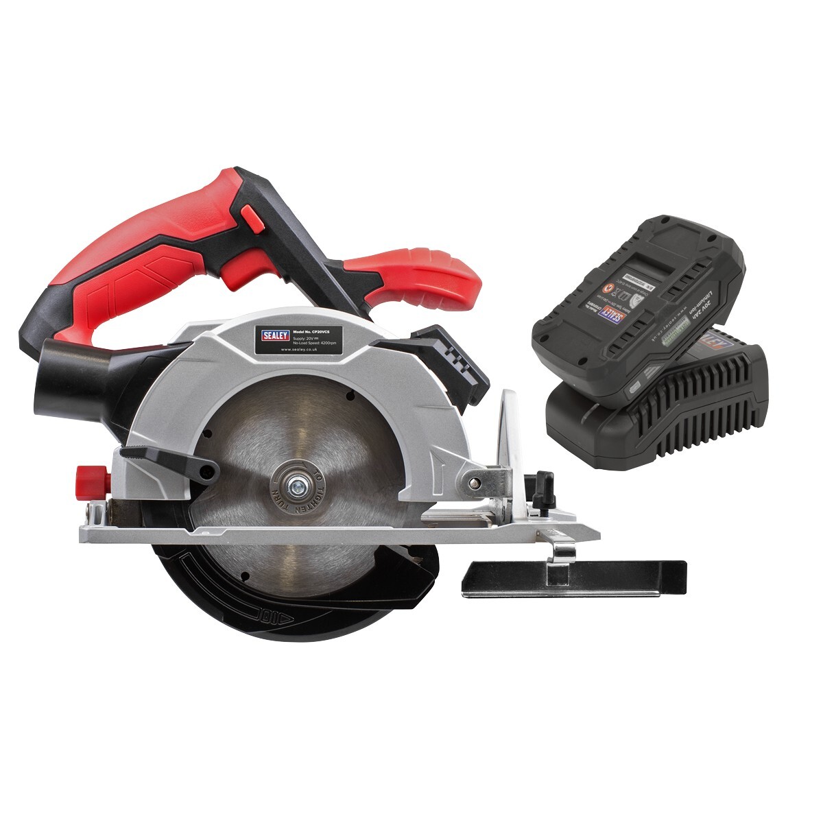 Sealey Circular Saw Kit 20V Ø150mm 2Ah Garage Workshop DIY