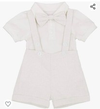 Cake Smash Birthday Party Baby 1st Birthday Outfit Ivory Size 12-18m