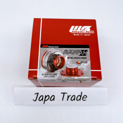 WorksBell RAPFIX II Red 13030 Quick Release Steering Boss One Action Attachment