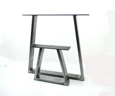 Metal Table Leg Low Coffee Trapezium Leg Bench Desk Dining Table Legs