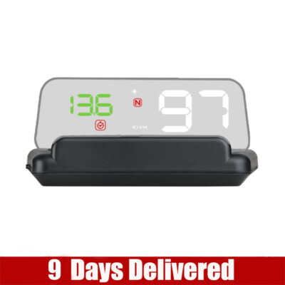 T900 HUD Spiegel GPS Digital Tacho Projektor Übergeschwindigkeit Alarm Spannung