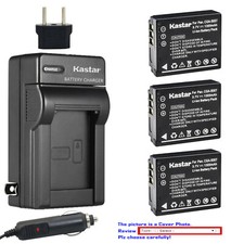 Kastar Battery Travel Charger for Panasonic CGA-S007  Panasonic LUMIX DMC-TZ3