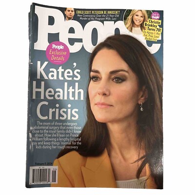 PEOPLE MAGAZINE FEB 5 2024 Kate's Health Crisis Christie Brinkley