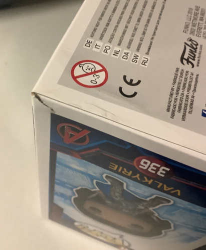 Funko Pop Valkyrie #336 Thor Ragnarok Convention Sticker mit Protektor - Bild 7 von 7