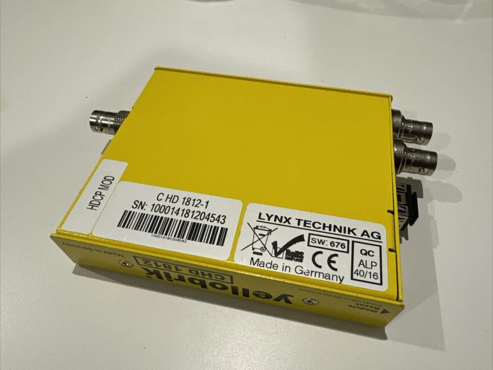 Lynx Technik CHD1812 3Gbit HDMI to SDI Converter + Frame Synchronizer - Image 4 of 4