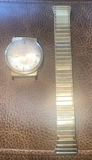 VTG Timex Men’s Waterproof Watch - Gold Tone w/ S Steel Back-untested - M23